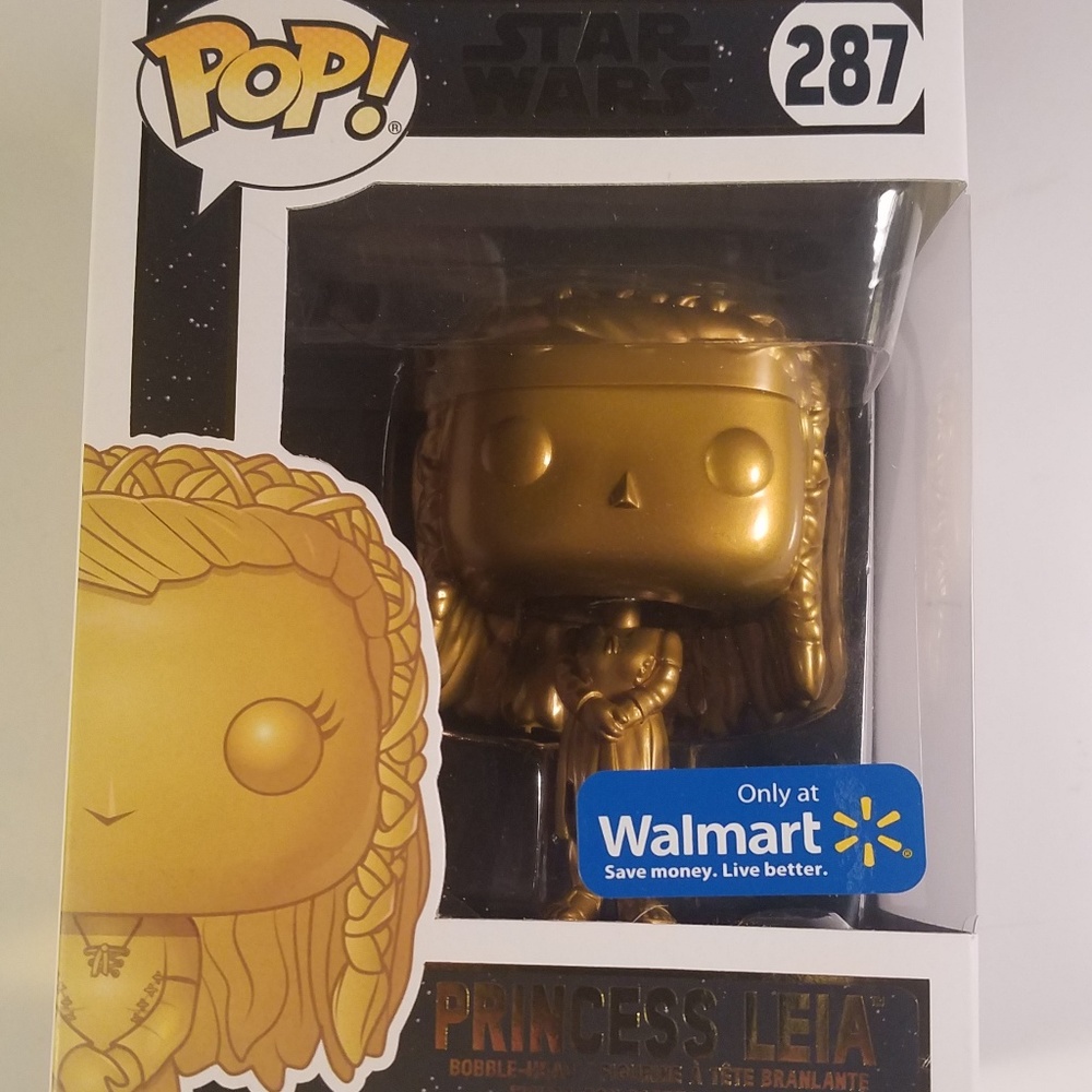 funko star wars princess leia pop bobblehead nib